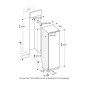 Congelatore da incasso Gaggenau RF 461305 Vario 400 congelatore, ghiaccio, 61 cm