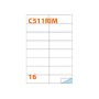 Markin 210C511RIM etichetta autoadesiva Rettangolo Rimovibile Bianco 1600 pz (X210C511RIM)