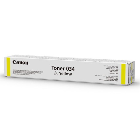 Canon 034 cartuccia toner 1 pz Originale Giallo (9451B001AA)