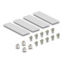 PCI Express x16 Karte auf 4x intern NVMe M.2 Key (mit Khlkrper und LED-Anzeige) (90210)