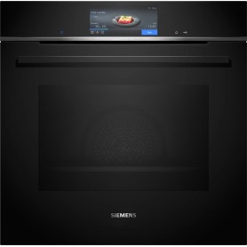 Siemens iQ700 HB778G3B1 forno 71 L Nero, Acciaio inox