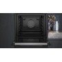 Siemens iQ700 HB778G3B1 forno 71 L Nero, Acciaio inox