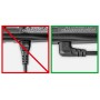 Goobay CEE 7/16 - IEC-60320-C7 Nero 2 m CEE7/16 Accoppiatore C7 (97350)