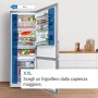 Bosch Serie 6 KGN86AIDR frigorifero con congelatore Libera installazione 631 L D Acciaio inossidabile (KGN86AIDR)