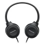 Panasonic RP-HF100ME Cuffia Padiglione auricolare Connettore 3.5 mm Nero (RP-HF100ME-K)