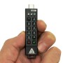 Apricorn ASK3-NXC-32GB unità flash USB USB tipo-C 3.2 Gen 1 (3.1 Gen 1) Nero (ASK3-NXC-32GB)