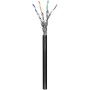 Outdoor Netzwerkabel Cat.7 S/FTP (PiMF) (schwarz, 100 Meter) (52768)