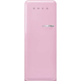 SMEG FAB28LPK6 Frigorifero da incasso con congelatore, linea di design Anni '50, Rosa Cadillac, cerniera a sinistra