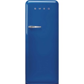 SMEG FAB28RBE6 Frigorifero da incasso con congelatore, design anni '50, blu, cerniera a destra