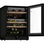 Bosch Serie 6 KWK16ABGB cantina vino Cantinetta vino con compressore Libera installazione Nero 44 bottiglia/bottiglie