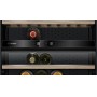 Bosch Serie 6 KWK36ABGA cantina vino Cantinetta vino con compressore Libera installazione Nero 199 bottiglia/bottiglie
