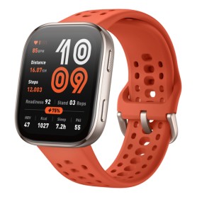 Amazfit Bip 6 Red 5 cm (1.97") AMOLED Digitale 390 x 450 Pixel Touch screen Oro GPS (satellitare) (W2435EU5N)