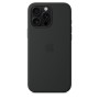 Silikon Case mit MagSafe (schwarz, iPhone 16 Pro Max) (MYYT3ZM/A)