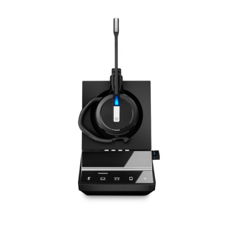 EPOS | SENNHEISER IMPACT SDW 5016 - EU Cuffia Aggancio, Padiglione auricolare, Passanuca Nero (1000619) (SDW 5016 - EU)