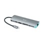 i-tec Metal USB-C Nano Docking Station di metallo con 4K HDMI LAN + Power Delivery 100 W (C31NANODOCKLANPD)