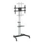 Manhattan 462327 Supporto TV a parete 2,18 m (86") Nero, Argento
