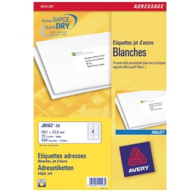 Avery J8162-25 etichetta per corrispondenza Bianco (J8162-25)