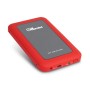 Hamlet USB 3.0 Mirror Disk box esterno per hard disk SATA 2,5'' rosso (HXD25U3MRD)