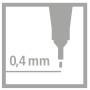 STABILO Point 88 marcatore Multicolore 5 pz (8815-1)
