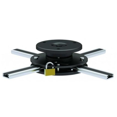 Sopar Perseus supporto per proiettore Soffitto Nero, Argento (SO23065)