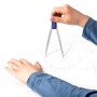 Staedtler Noris 550 Blu, Argento 1 pz (550 50)