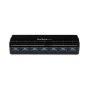 StarTech.com HUB USB 3.0 a 7 porte alimentato - Perno e concentratore USB 3.0 ultra veloce - Nero (ST7300USB3B)
