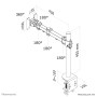 Neomounts by Newstar Supporto da scrivania per monitor (FPMA-D960)