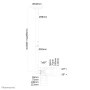 Neomounts by Newstar Supporto da soffitto per schermi LCD/LED/TFT (FPMA-C050SILVER)