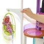 Barbie Casa di Malibu (106 cm) playset casa delle bambole con 2 piani, 6 stanze, ascensore altalena e più di 30 pezzi,  (HCD50)