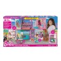 Barbie Casa di Malibu (106 cm) playset casa delle bambole con 2 piani, 6 stanze, ascensore altalena e più di 30 pezzi,  (HCD50)