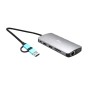 i-tec USB 3.0 USB-C/Thunderbolt 3x Display Metal Nano Dock with LAN + Power Delivery 100 W (CANANOTDOCKPD)