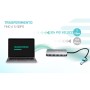 i-tec USB 3.0 USB-C/Thunderbolt 3x Display Metal Nano Dock with LAN + Power Delivery 100 W (CANANOTDOCKPD)