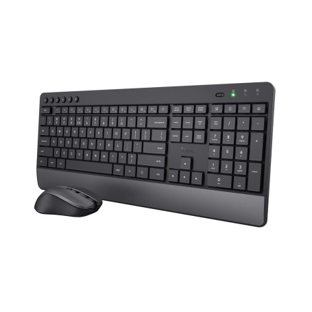 Trust Trezo tastiera Mouse incluso RF Wireless QWERTY Italiano Nero (24530TRS)