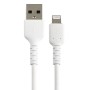 StarTech.com Cavo da USB-A a Lightning da 15cm bianco - Robusto e resistente cavo di alimentazione/sincronizzazi (RUSBLTMM15CMW)