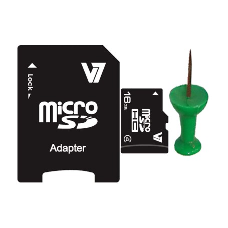 V7 SDHC 16GB Classe 4 (VASDH16GCL4R-2E)