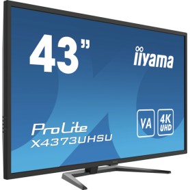 iiyama ProLite X4373UHSU-B1 Monitor PC 108 cm (42.5") 3840 x 2160 Pixel 4K Ultra HD Nero (X4373UHSU-B1)