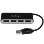 StarTech.com Hub USB 2.0 portatile a 4 porte con cavo integrato - Perno e Concentratore USB compatto - Mini Hub US (ST4200MINI2)