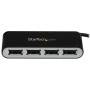 StarTech.com Hub USB 2.0 portatile a 4 porte con cavo integrato - Perno e Concentratore USB compatto - Mini Hub US (ST4200MINI2)