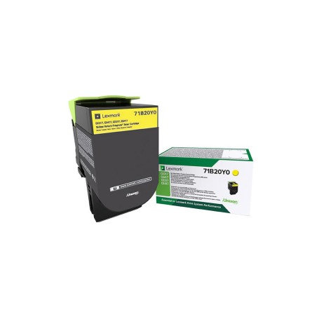 Lexmark 71B20Y0 cartuccia toner 1 pz Originale Giallo (71B20Y0)
