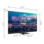 TV 50 THOMSON UHD  SMART 4K QLED T2/C2S2 GOOGLE TV FRONT SP PIEDE (50QG6C14)