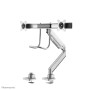 Neomounts by Newstar Select NM-D775DX 81,3 cm (32") Morsa/Bullone di ancoraggio Argento (NM-D775DXSILVER)