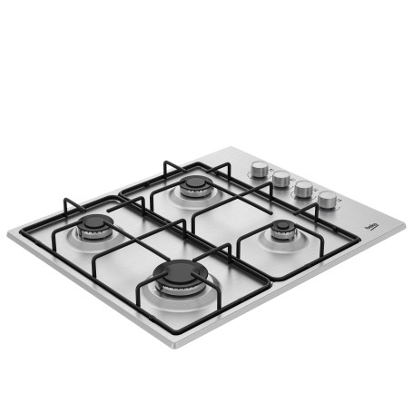 Beko HIGG641C3SX Acciaio inox Da incasso 60 cm Gas 4 Fornello(i) (7754783861)