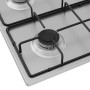 Beko HIGG641C3SX Acciaio inox Da incasso 60 cm Gas 4 Fornello(i) (7754783861)