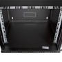 LogiLink W09B54B rack 9U Da parete Nero
