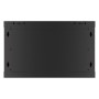 Lanberg WF01-6406-00B rack 6U Da parete Nero