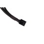 Y-Kabelsplitter 4-Pin auf 3x 4-Pin PWM, 60cm (schwarz) (18681)