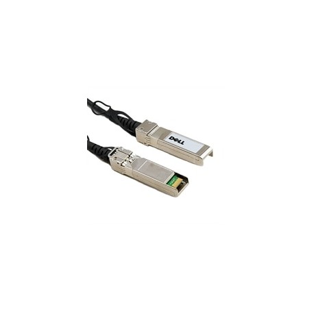 DELL 470-ABQE cavo a fibre ottiche 3 m QSFP28 Nero, Acciaio inossidabile (470-ABQE)