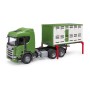 Scania Super 560R Tiertransport-LKW (inkl. 1 Rind) (03548)
