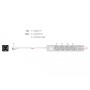 DeLOCK 11206 prolunghe e multiple 1,5 m 4 presa(e) AC Interno Bianco