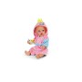 BABY born Bath Bathrobe 43cm Accappatoio per bambola (838167)